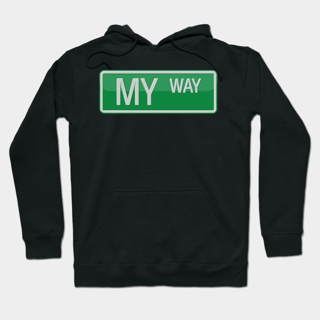Street Sign T-shirt Hoodie by reapolo